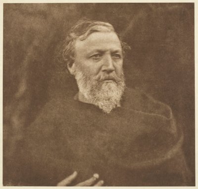 Robert Browning, 1865, Printed 1875 by Julia Margaret Cameron