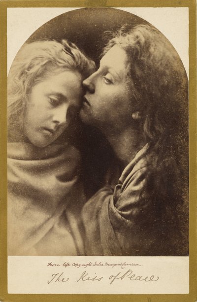The Kiss of Peace by Julia Margaret Cameron