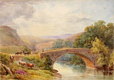 Lewisburn Bridge, North Tyne by Julia Swinburne