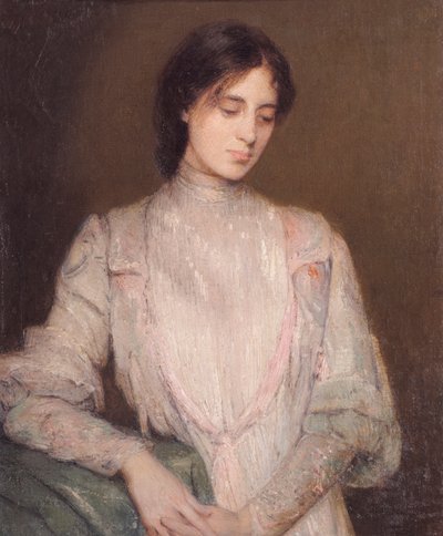 A Gentlewoman by Julian Alden Weir