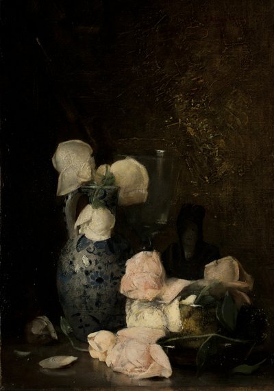 Roses by Julian Alden Weir