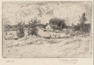 The Farm by Julian Alden Weir
