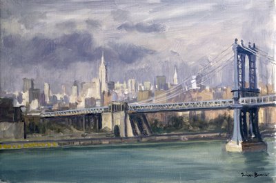 Manhattan Bridge, New York, 1996 by Julian Barrow