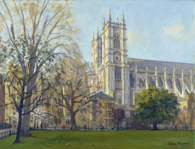 Westminster Abbey from Deans Yard by Julian Barrow