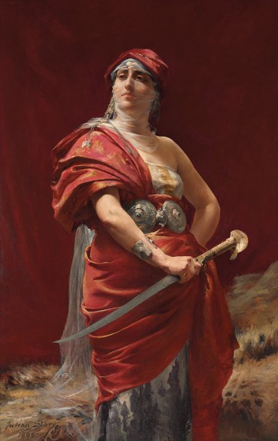 The Tragedienne, 1885 by Julian Russell Story