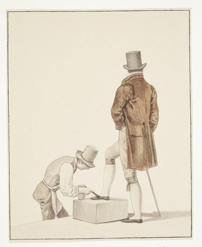 A Shoeshiner from Paris by Julie Eckersberg