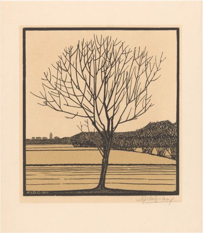 Bare Tree by Julie de Graag (signed by artist)