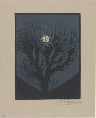Moonlit Night by Julie de Graag (signed by artist)