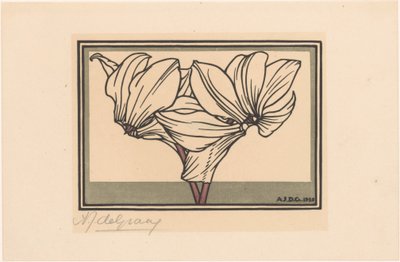 Cyclamen by Julie de Graag