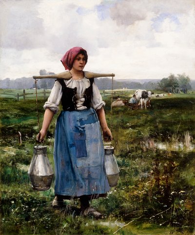 The Milkmaid by Julien Dupre