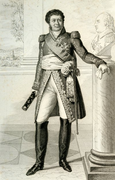 Henri Jacques-Guillaume Clarke by Julien Leopold Boilly