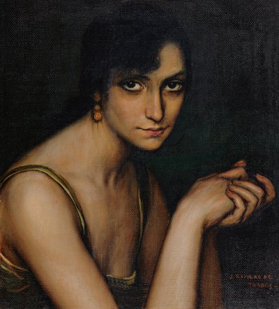 Julita Cerdá, 1922-1925 by Julio Romero de Torres