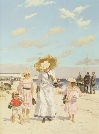 On the Sands, c.1900 by Julius Ehrentraut