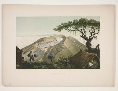 Mount Gede by Julius Friedrich Tempeltey