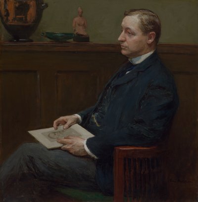 Portrait of Charles Lawrence Hutchinson by Julius Gari Melchers