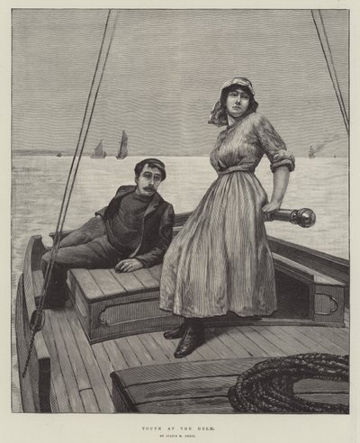 Youth at the Helm by Julius Mandes Price