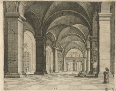 Church Interior by Julius Milheuser