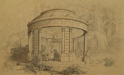 The Temple of Melusine by Julius Naue