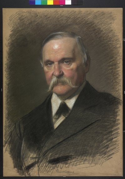 Alfred von Arneth by Julius Schmid