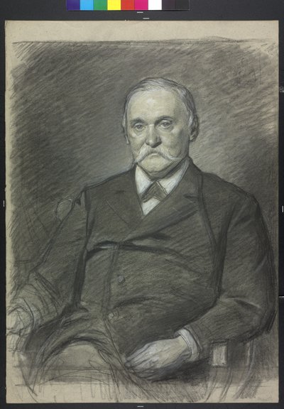 Alfred von Arneth by Julius Schmid