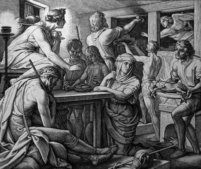 Passover by Julius Schnorr von Carolsfeld