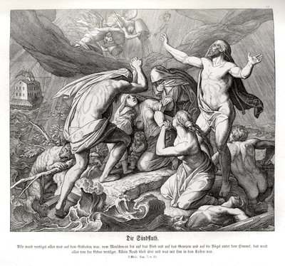 The Flood, Genesis by Julius Schnorr von Carolsfeld