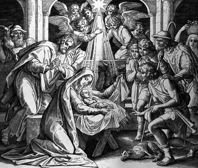The Nativity of Christ by Julius Schnorr von Carolsfeld