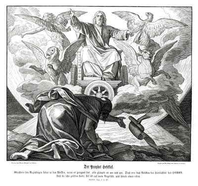 The Prophet Ezekiel by Julius Schnorr von Carolsfeld