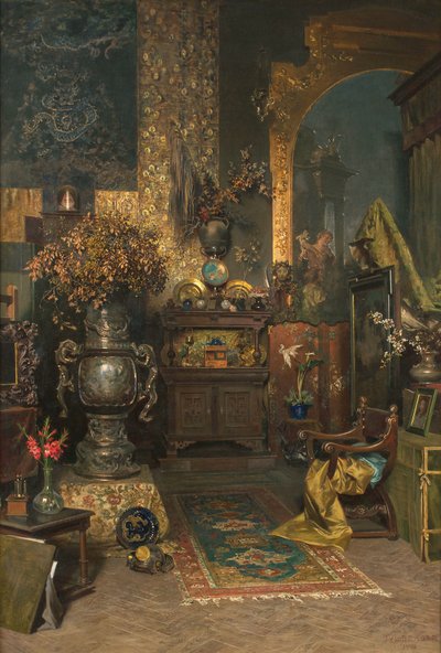 Studio Interior by Julius Victor Berger
