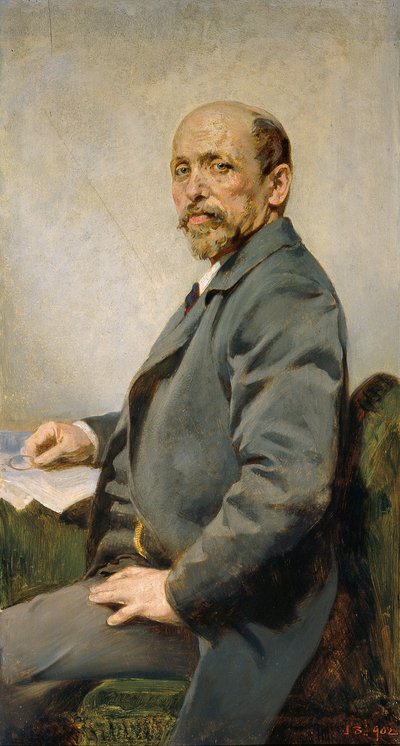 The Court Photographer Josef Löwy by Julius Victor Berger