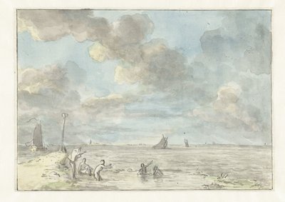 De Baak, a Bathing Place on the IJ by Jurriaan Andriessen
