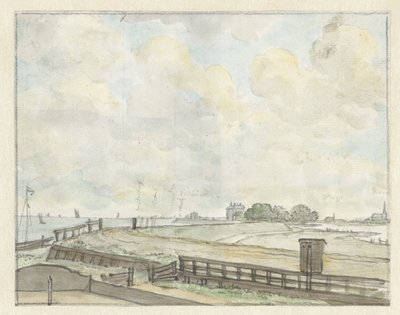 Dike View Outside Amsterdam by Jurriaan Andriessen