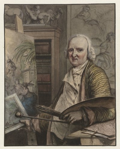 Self-Portrait of Jurriaan Andriessen by Jurriaan Andriessen