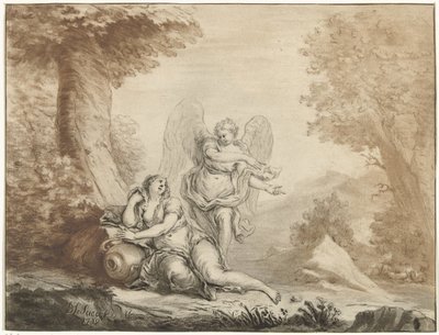 Hagar in the Desert by Jurriaan Cootwijck