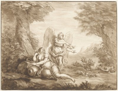 Hagar in the Desert by Jurriaan Cootwijck