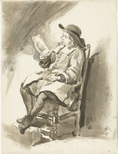 Young Man Reading by Jurriaan Cootwijck