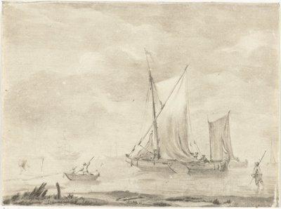 River Landscape by Jurriaan Cootwijck