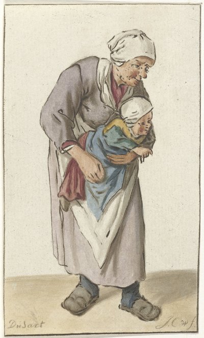 Woman with Child by Jurriaan Cootwijck