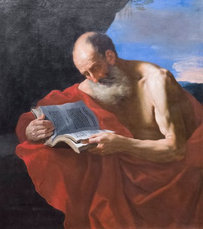 Saint Jerome by Jusepe de (follower of) Ribera