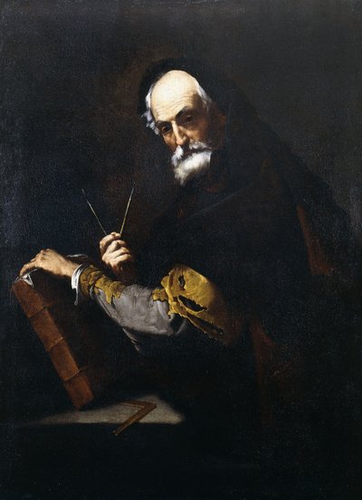 A Philosopher by Jusepe de Ribera