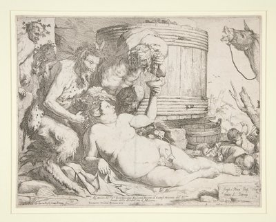Bacchanal (Drunken Silenus) by Jusepe de Ribera