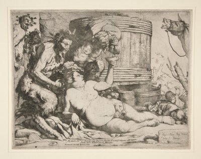 Bacchanal (Drunken Silenus) by Jusepe de Ribera