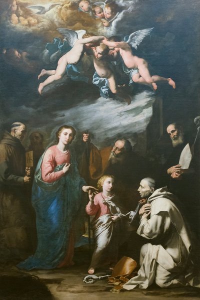 Earthly Trinity with the Eternal Father by Jusepe de Ribera