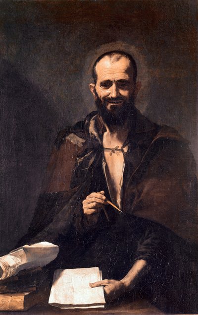 Representation of Archimedes by Jusepe de Ribera