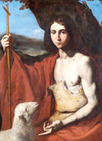 St. John The Baptist by Jusepe de Ribera