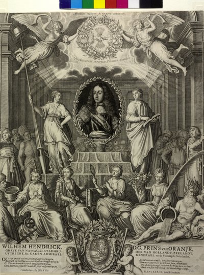 Prince of Oranien William III by Justus Danckertsz