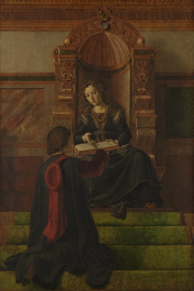 Rhetoric, 1470s by Justus van Gent