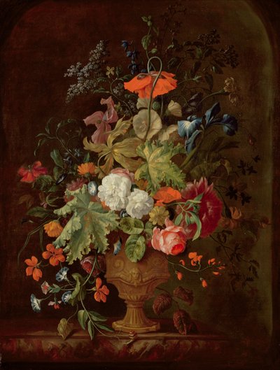 Vase of Flowers by Justus van Huysum