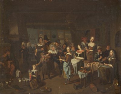 Merriment in a Tavern by KMS 1004 Ubekendt