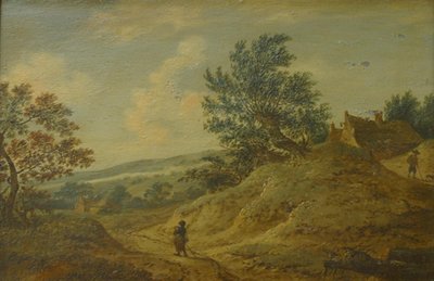 Hilly Landscape by KMS 1017 Monogrammist C.H